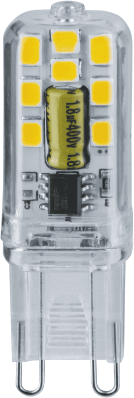 Лампа светодиодная 80 248 NLL-P-G9-3-230-3K-NF прозрачная 3000К тепл. бел. 250лм 220-240В без пульсаций Navigator 80248