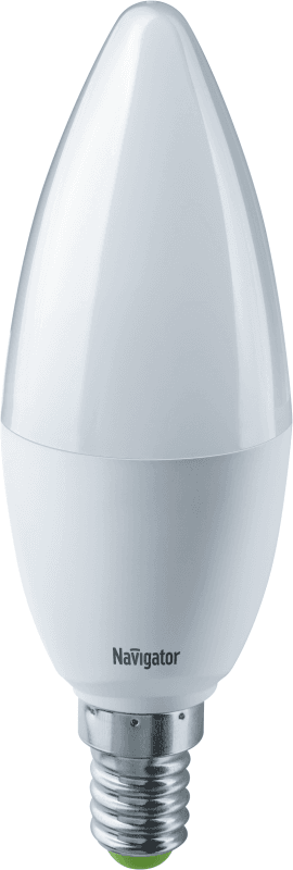 Лампа светодиодная 94 492 NLL-C37-7-230-4K-E14-FR 7Вт свеча 4000К нейтр. бел. E14 560лм 176-264В Navigator 94492