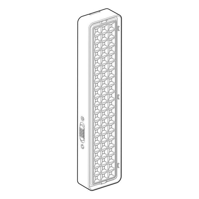 Светильник светодиодный DBA-103-0-20 60LED 5ч IP20 аварийный непостоянный Эра Б0044396