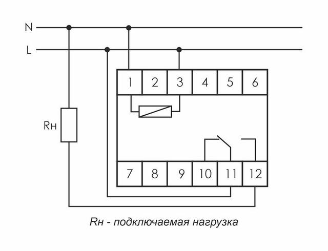 Реле времени PCA-512 8А 230В 1 перекл. IP20 задержка выключ. монтаж на DIN-рейке F&F EA02.001.001