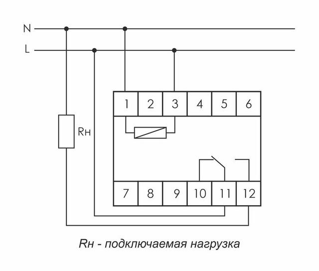 Реле времени PCR-513 8А 230В 1 перекл. IP20 задержка включ. монтаж на DIN-рейке F&F EA02.001.003