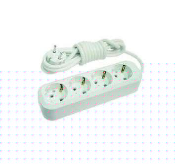 Удлинитель 4х3м с заземл. 16А IP20 Makel MGP153