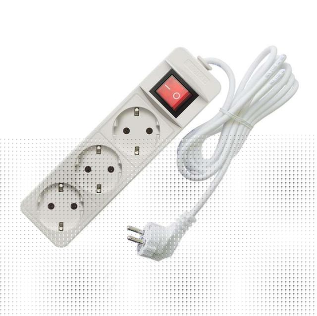 Удлинитель 3х5м с заземл. 16А IP20 3.5кВт ПВС с выкл. Союз 481S-8305