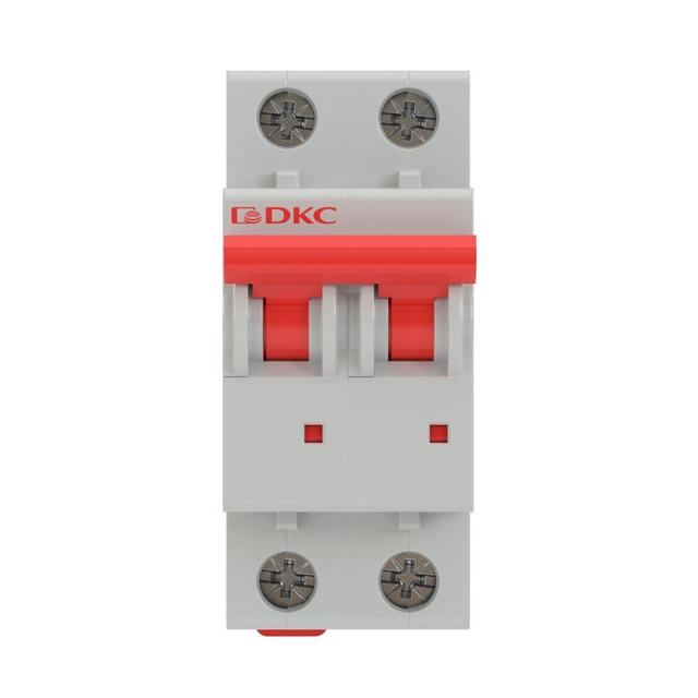 Выключатель автоматический модульный 2п C 16А 10кА MD63 YON MD63-2C16-10